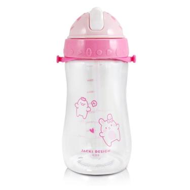 Imagem de Garrafa Infantil Amiguinhos 460 Ml - Jacki Design Coelho Rosa