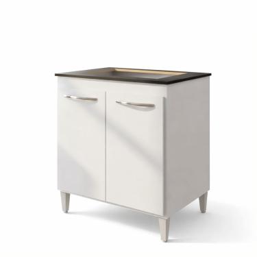 Imagem de Balcão Para Cooktop 4 Bocas Com 2 Portas 70cm Compacto Jade Cozinha