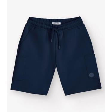 Imagem de Bermuda Piquet Verona Menino Trick Nick Azul, 4, Azul