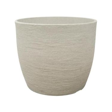 Imagem de Vaso Jardim Redondo 28Cm Redondo Cimento - JAPI