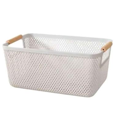 Imagem de Cesto De Armazenamento Decoração De Cesta Multiuso 27x18cm - Imporient
