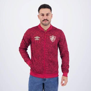 Imagem de Jaqueta Umbro Fluminense Hino 2024 Vermelha-Masculino