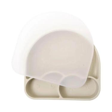 Imagem de Tigela De Alimentação Infantil Com Ventosa, Prato Para Bebê, Bandeja D