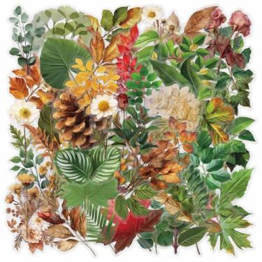 Imagem de Adesivos 50 unidades/lote de plantas Adesivos de anime de vinil à prov