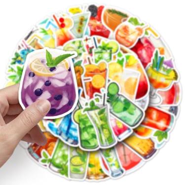 Imagem de Adesivos de anime de vinil impermeável de 50 unidades/lote para coquet