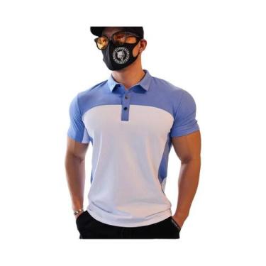 Imagem de Camiseta Esportiva Slim Fit plus Size Masculina Para Academia, Corrida