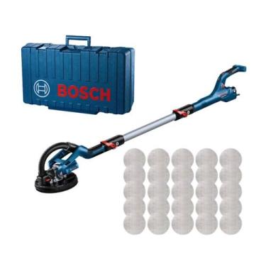 Imagem de Lixadeira de parede gtr 550 127v c/ maleta bosch e c/ 25 lixas gr120 s