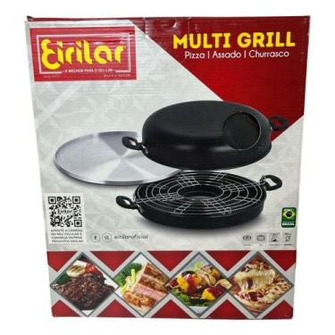 Imagem de Multi Gril Pizza E Churrasqueira Assadeira De Fogão Eirilar