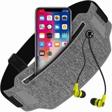 Imagem de Pochete Impermeável Slim Fitness Corrida Para Celular - Max Market