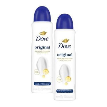 Imagem de Kit 2 Desodorantes Dove Antitranspirante Aerossol Original 150ml