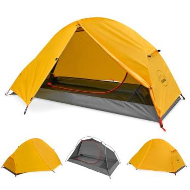 Imagem de Carpa ultraligera impermeable para mochileros KAZOO para 1 persona, co