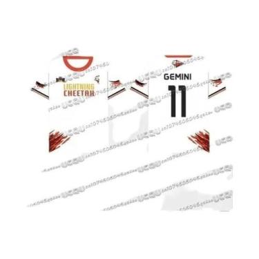 Imagem de Camisetas Esportivas Vermelhas Impressas Em 3D Com Gola Redonda E Mang