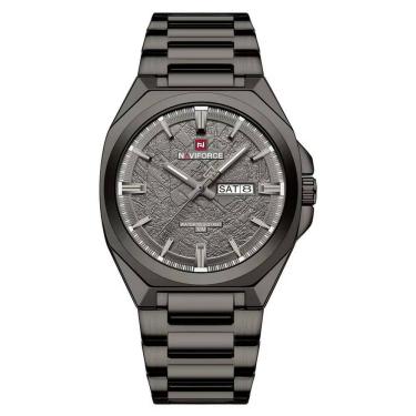 Imagem de Relógio de Quartzo Masculino de Aço Inoxidável 3ATM  Prova d`Água Minimalista