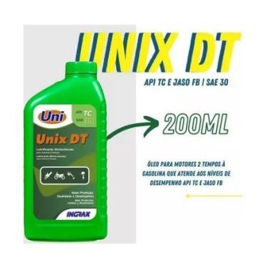 Imagem de Óleo para Motor 2 T 200ml a Gás Roçadeira e Motosserra Ingrax