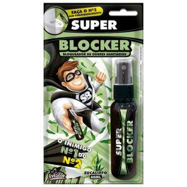 Imagem de Bloqueador de Odores Indesejáveis Sanitários Super Blocker 60ml Spray 