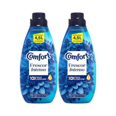 Imagem de Kit com 2 Amaciantes Concentrado Comfort Cuidado Intensivo 1L