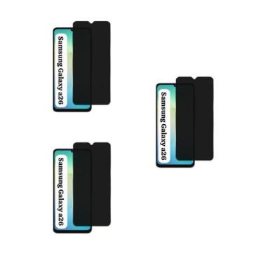 Imagem de 3UN Películas Frontal De Vidro 3D Privacidade Para Samsung Galaxy A26 