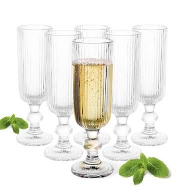 Imagem de Taças De Vidro 145ml Conjunto 6 Pçs Taças de Vidro - Dolce Home