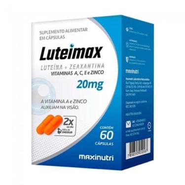 Imagem de Luteimax - Luteína + Zeaxantina 20mg 60 Caps - MAXINUTRI