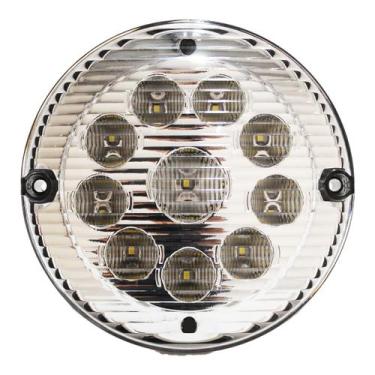 Imagem de Lanterna Traseira 155mm Ônibus Caminhão Carreta 10 LED CR 12V - Prime