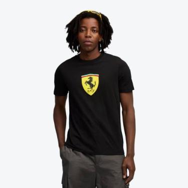 Imagem de Camiseta Puma Ferrari Sportswear Preta, P