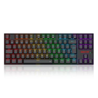 Imagem de Teclado mecanico gamer kumara elite rgb wireless switch brown redragon