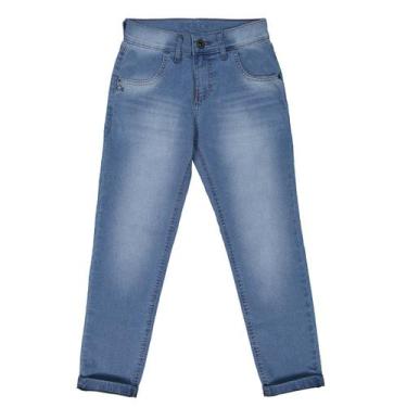 Imagem de Calça Jeans Infantil Menino Azul Ogochi, 4