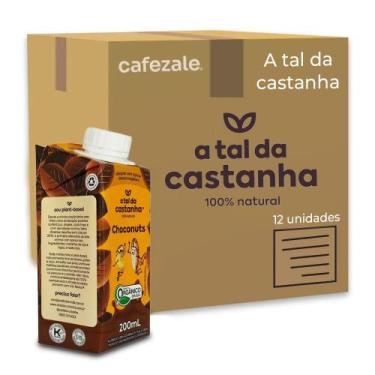Imagem de Achocolatado Vegano Choconuts  A Tal da Castanha Kit com 12
