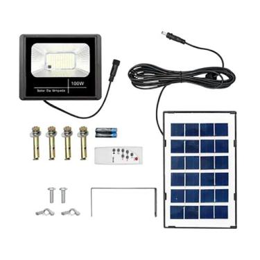 Imagem de Refletor 100w Placa Solar Ecologico 6000k Prova D'agua - Yoe
