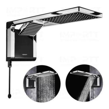 Imagem de Chuveiro Aqua Duo Ultra Lorenzetti Black 220v 7800w