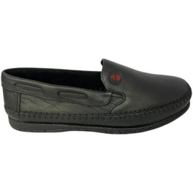 Imagem de Mocassim Granado Masculino Liso Confortável e Versátil, Preto, 38