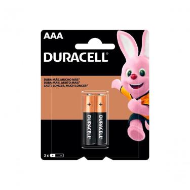 Imagem de Pilha Alcalina AAA 1,5V Mn2400 Embalagem com 2 Unidades para Controles e Brinquedos Duracell