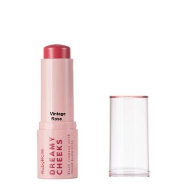 Imagem de Blush Cremoso Stick Bastão Dreamy Cheeks Ruby Rose, 6 - Vintage Rose