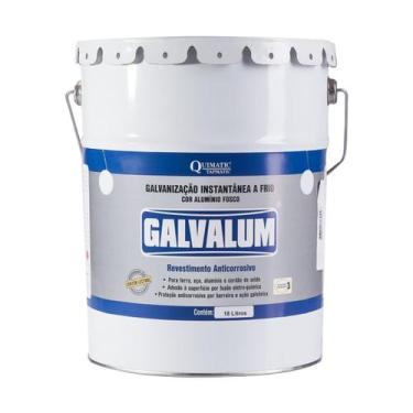 Imagem de Tapmatic Galvalum Tipo Fino Quimatic 18 Litros Revestimento Zincado A 