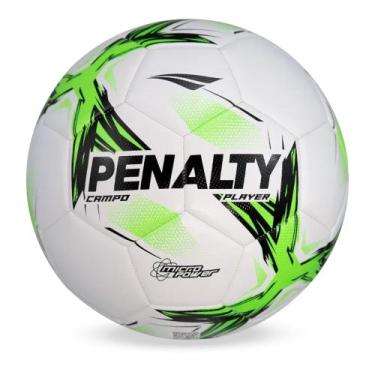 Imagem de Bola Futebol Campo Player XXV Costurada Original - - Penalty, Branco, 