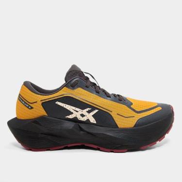 Imagem de Tênis Asics Novablast 6 GTX Masculino, Amarelo, Preto, 43