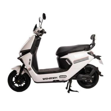 Imagem de Bike Elétrica WeHawk WX26 1000W 60V 20Ah 50km Autonomia Branco Urbana