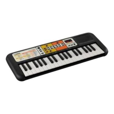 Imagem de Mini Teclado Musical Infantil PSS-F30 com 120 Sons Integrados Preto Yamaha