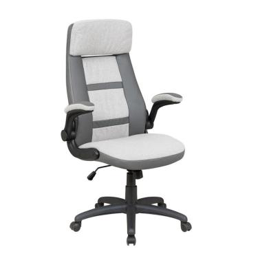 Imagem de Cadeira de Escritório Presidente Giratória com Relax Juan Cinza