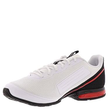 Imagem de PUMA Cell Divide Men's Running Shoes, White/Black/High Risk Red, 9.5 M