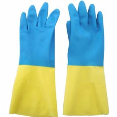 Imagem de Luva Neoflex Azul e Amarela Carbografite 012457112