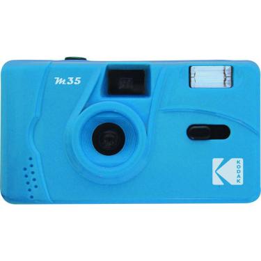 Imagem de Câmera Analógica Kodak M35 com Flash Azul Claro