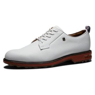 Imagem de FootJoy Tênis de golfe masculino Premiere Series-Field Previous Season Style, Branco fresco/tijolo, 47