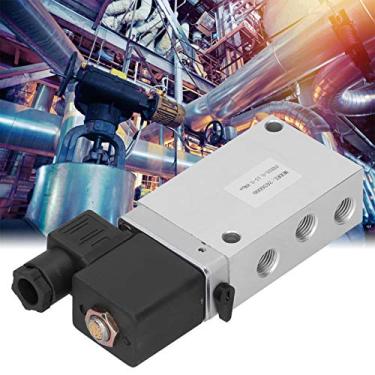 Imagem de Válvula solenoide elétrica, válvula solenoide de liga de alumínio IP65 para aplicação industrial para engenheiro(AC220V)