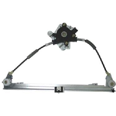 Imagem de Máq. do vidro Elétrica da pta. diant. - esq. S/motor Fix. Mabuchi - Renault Clio II após 99