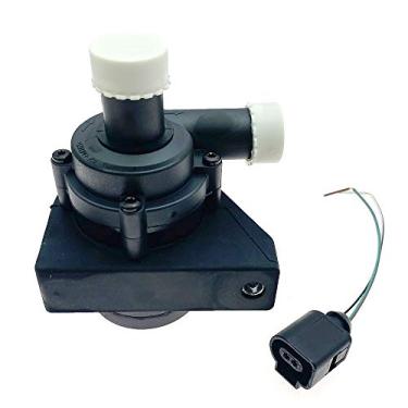 Imagem de Bomba de água auxiliar de resfriamento com plugue para Audi A3 A4 TT Volkswagen Beetle CC Eos Golf GTI Jetta Passat Tiguan Substitui 1K0 965 561 J 1K0 965 561J 1K0965561J