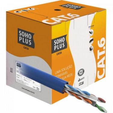 Imagem de Cabo De Rede Azul Cat.6 Cmx Cx 305M Furukawa Sohoplus - Cx /