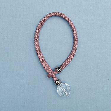 Imagem de Fivela magnética de alça de cortina de cristal sem instalação de perfuração fivela magnética de cortina simples fivela de corda de cânhamo fivela de cortina tiebacks, T2,2 PCS