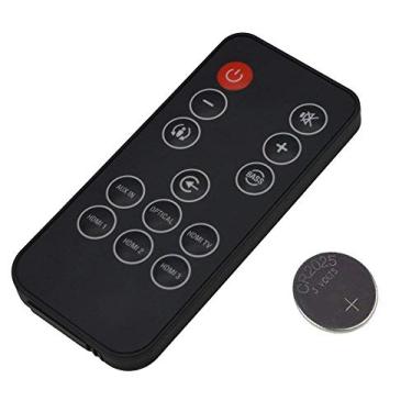 Imagem de Controle remoto Motiexic para sistema de alto-falante de barra de som SB4OO JBL Cinema SB400 93040000860 CINEMASB400 com bateria CR2025 interna