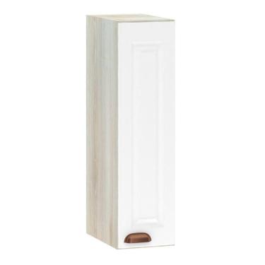Imagem de Armário Aéreo 20 Cm 1 Porta Legno Crema Com Branco Pet